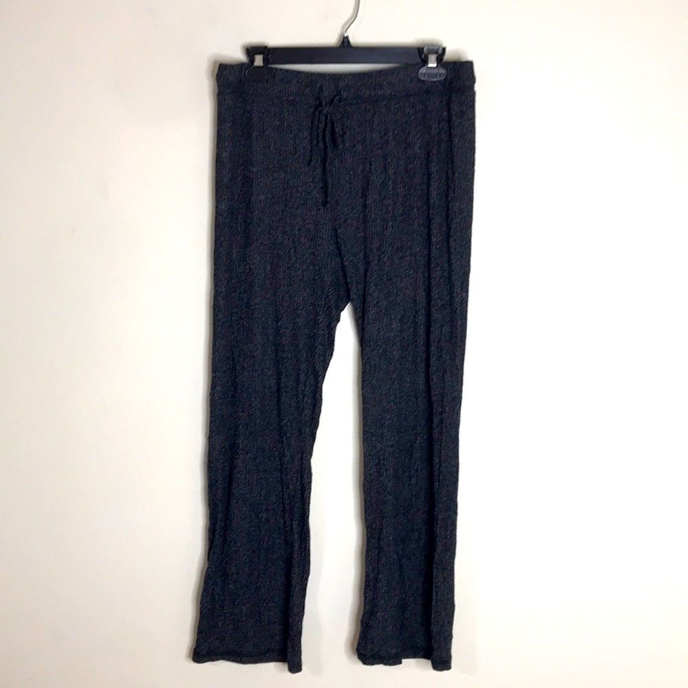 Soft Surroundings Women's Knit Cotton draw string Lounge Pants size medium